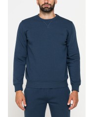 FELPA GIROCOLLO TINTA UNITA CON INTERNO FELPATO