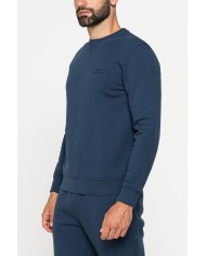 FELPA GIROCOLLO TINTA UNITA CON INTERNO FELPATO