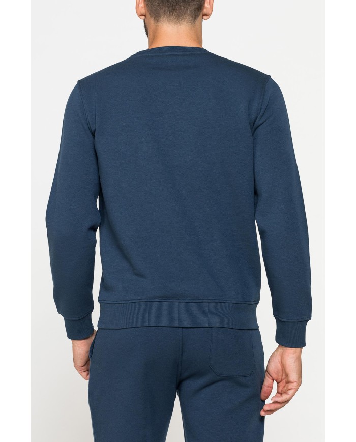 FELPA GIROCOLLO TINTA UNITA CON INTERNO FELPATO