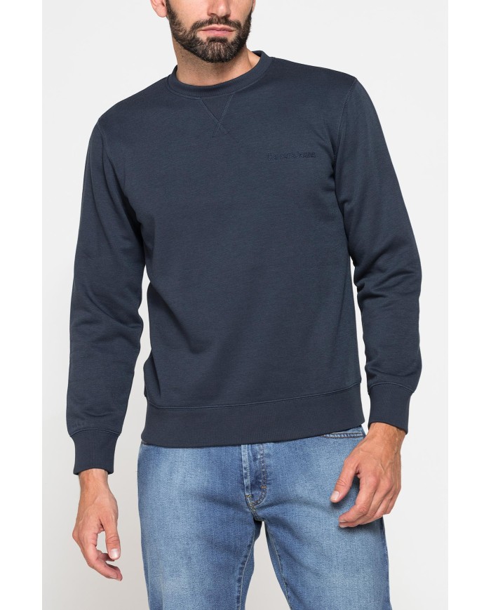 FELPA GIROCOLLO TINTA UNITA CON INTERNO FELPATO