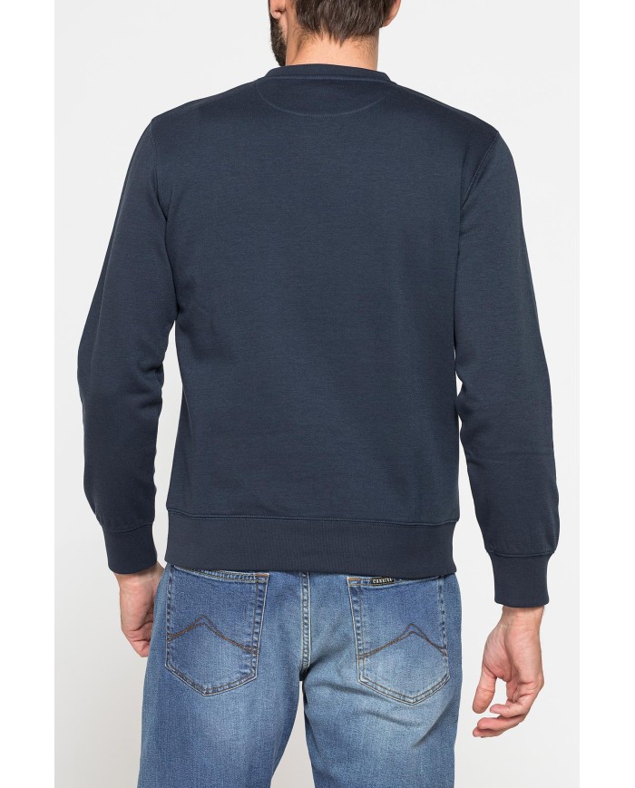 FELPA GIROCOLLO TINTA UNITA CON INTERNO FELPATO