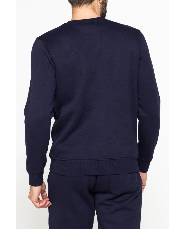 FELPA GIROCOLLO TINTA UNITA CON INTERNO FELPATO