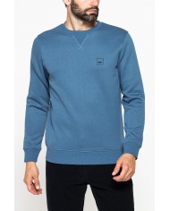 FELPA GIROCOLLO TINTA UNITA CON INTERNO FELPATO