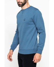 FELPA GIROCOLLO TINTA UNITA CON INTERNO FELPATO