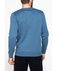 FELPA GIROCOLLO TINTA UNITA CON INTERNO FELPATO