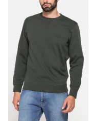 FELPA GIROCOLLO TINTA UNITA CON INTERNO FELPATO