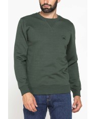 FELPA GIROCOLLO TINTA UNITA CON INTERNO FELPATO