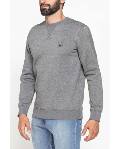 FELPA GIROCOLLO TINTA UNITA CON INTERNO FELPATO