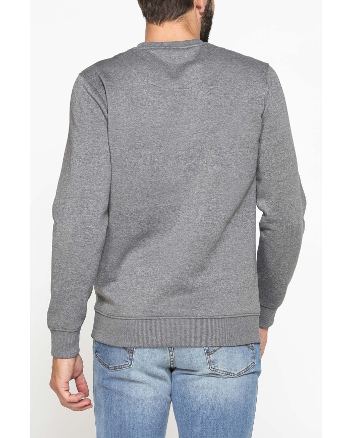 FELPA GIROCOLLO TINTA UNITA CON INTERNO FELPATO