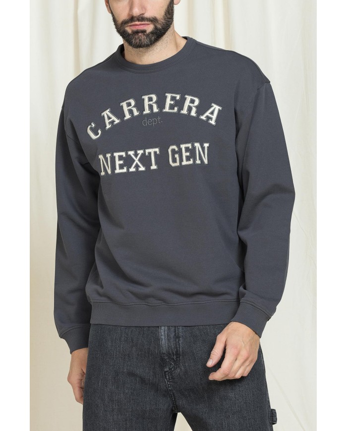 FELPA GIROCOLLO BOXY FIT CARRERA REPLICA