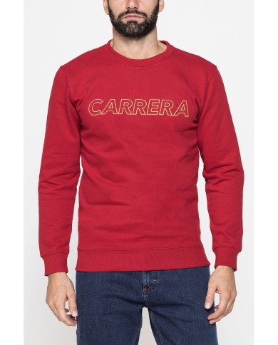 GIROCOLLO  MANICA LUNGA DI FELPA IN MISTO COTONE FELPATA