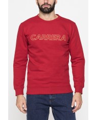 GIROCOLLO  MANICA LUNGA DI FELPA IN MISTO COTONE FELPATA