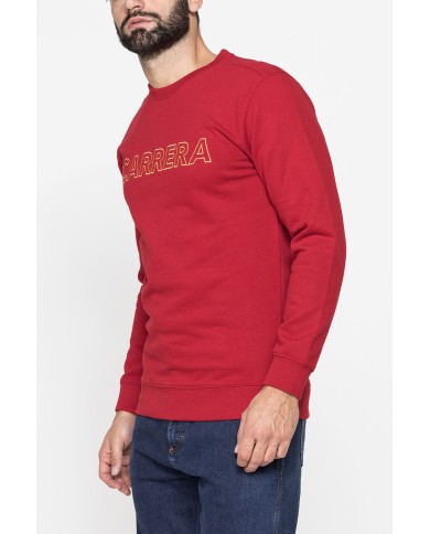 GIROCOLLO  MANICA LUNGA DI FELPA IN MISTO COTONE FELPATA