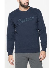 GIROCOLLO  MANICA LUNGA DI FELPA IN MISTO COTONE FELPATA