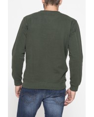 GIROCOLLO  MANICA LUNGA DI FELPA IN MISTO COTONE FELPATA