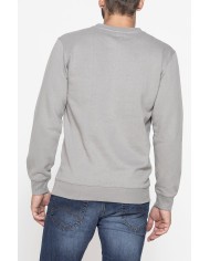 GIROCOLLO  MANICA LUNGA DI FELPA IN MISTO COTONE FELPATA