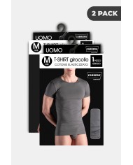 CONFEZIONE DA 2 T-SHIRT GIROCOLLO
