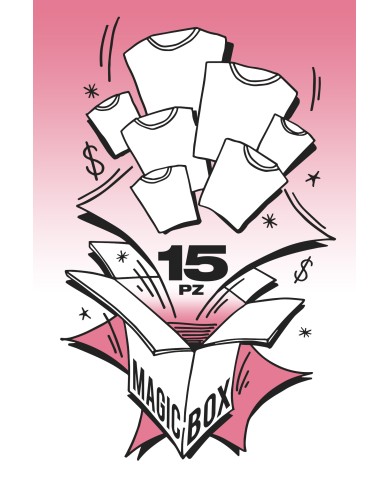 BOX ASSORTITO 15 T-SHIRT MANICA CORTA