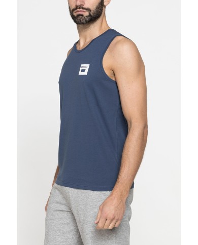 CANOTTA ESTIVA IN JERSEY LEGGERO CON STAMPA