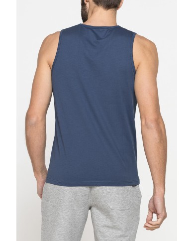 CANOTTA ESTIVA IN JERSEY LEGGERO CON STAMPA