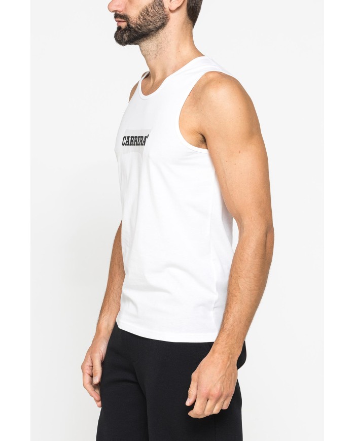 CANOTTA ESTIVA IN JERSEY LEGGERO CON STAMPA