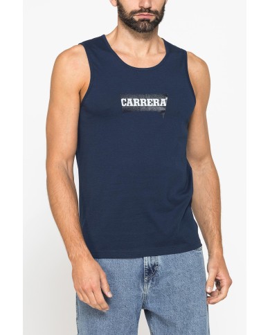 CANOTTA ESTIVA IN JERSEY LEGGERO CON STAMPA