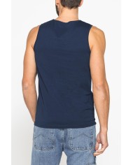 CANOTTA ESTIVA IN JERSEY LEGGERO CON STAMPA