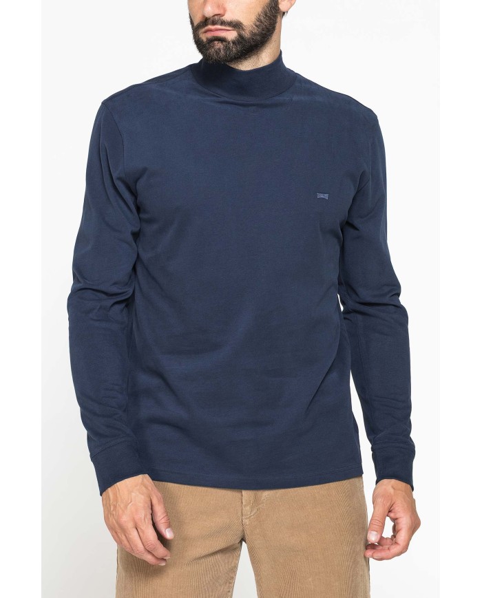 MAGLIA MANICA LUNGA CON COLLO ALTO A LUPETTO