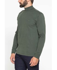 MAGLIA MANICA LUNGA CON COLLO ALTO A LUPETTO