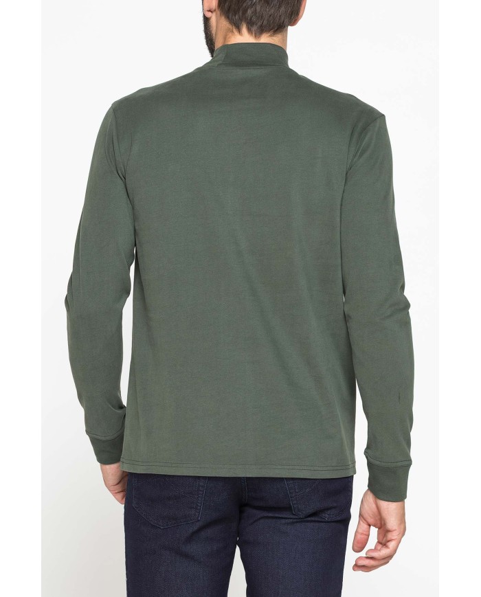 MAGLIA MANICA LUNGA CON COLLO ALTO A LUPETTO