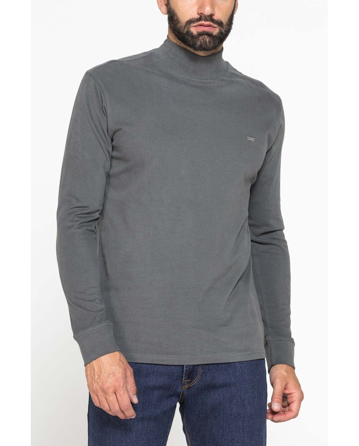 MAGLIA MANICA LUNGA CON COLLO ALTO A LUPETTO