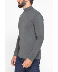 MAGLIA MANICA LUNGA CON COLLO ALTO A LUPETTO