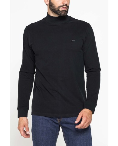 MAGLIA MANICA LUNGA CON COLLO ALTO A LUPETTO