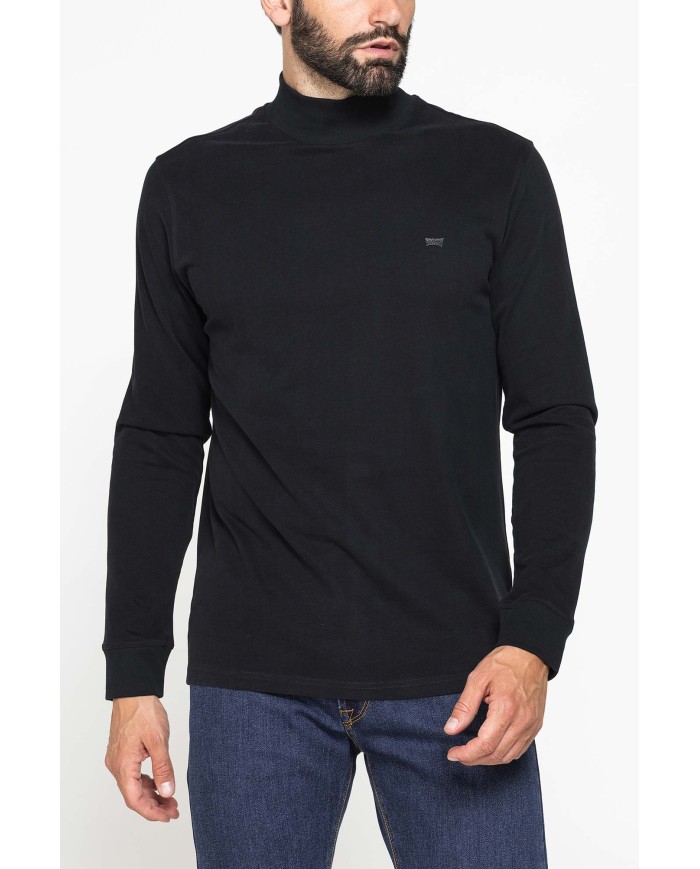 MAGLIA MANICA LUNGA CON COLLO ALTO A LUPETTO