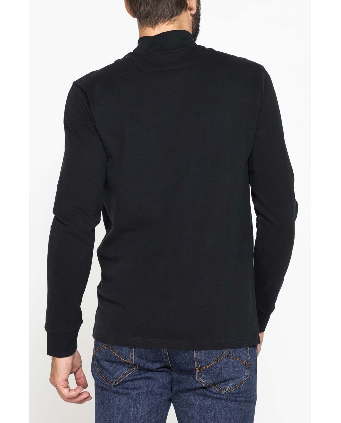 MAGLIA MANICA LUNGA CON COLLO ALTO A LUPETTO