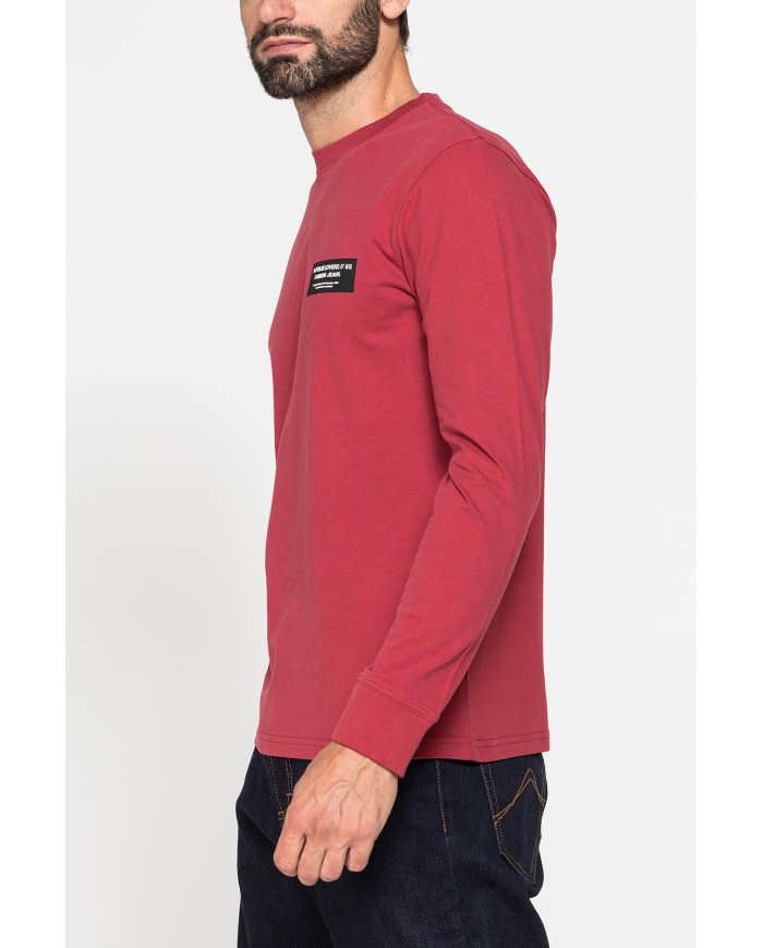 MAGLIETTA A MANICA LUNGA IN COTONE PESANTE