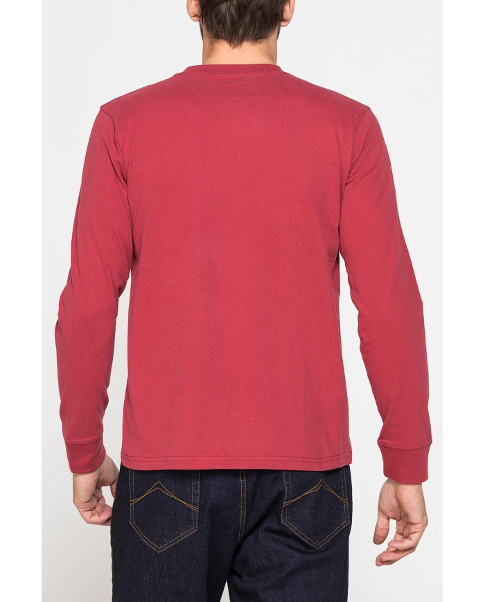 MAGLIETTA A MANICA LUNGA IN COTONE PESANTE