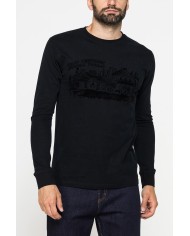 MAGLIETTA A MANICA LUNGA IN COTONE PESANTE