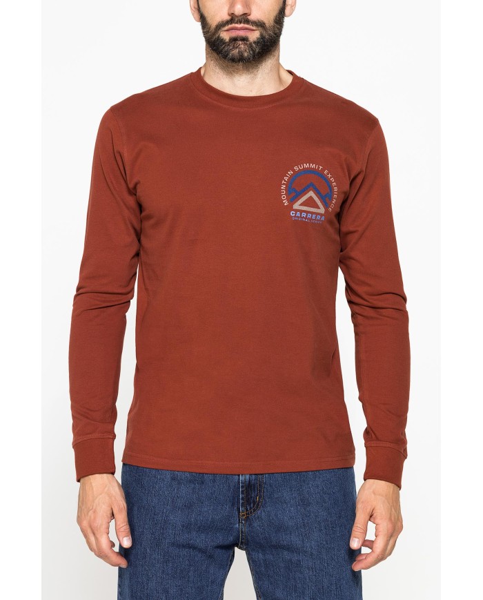 MAGLIETTA A MANICA LUNGA IN COTONE PESANTE