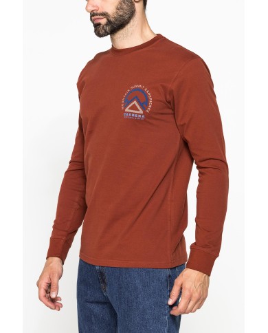 MAGLIETTA A MANICA LUNGA IN COTONE PESANTE