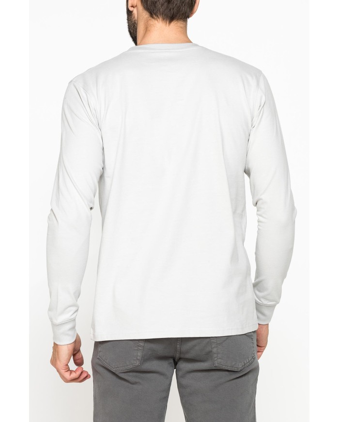 MAGLIETTA A MANICA LUNGA IN COTONE PESANTE