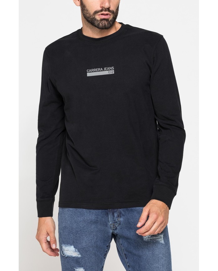 MAGLIETTA A MANICA LUNGA IN COTONE PESANTE