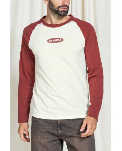 LONG SLEEVE RAGLAN TEE COLLEZIONE CARRERA REPLICA