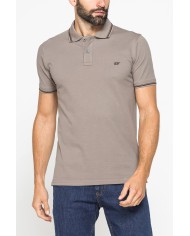 POLO IN PIQUET DI COTONE CON TIPPING A CONTRASTO POLO IN PIQUET DI COTONE CON TIPPING A CONTRASTO