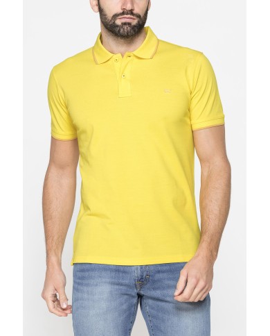 POLO A MANICA CORTA IN PIQUET DI COTONE