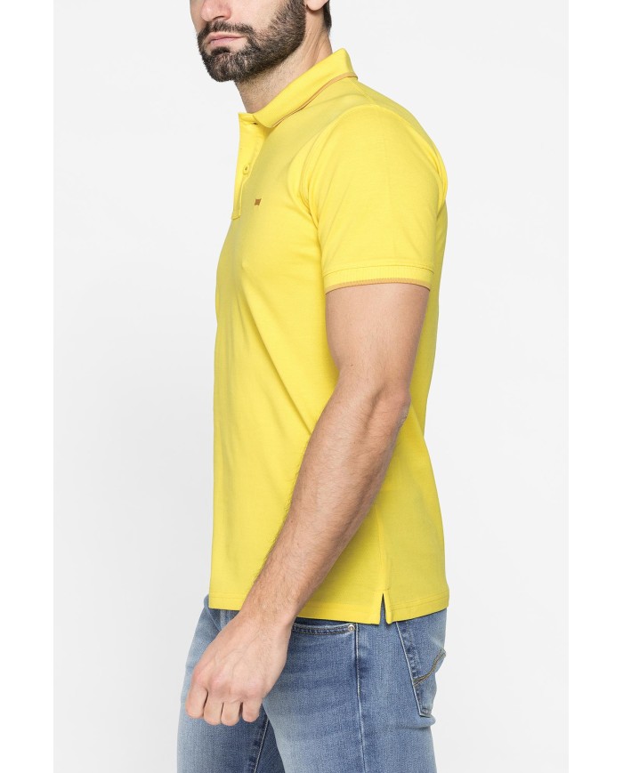 POLO A MANICA CORTA IN PIQUET DI COTONE