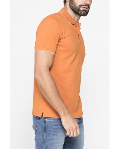 POLO A MANICA CORTA IN PIQUET DI COTONE