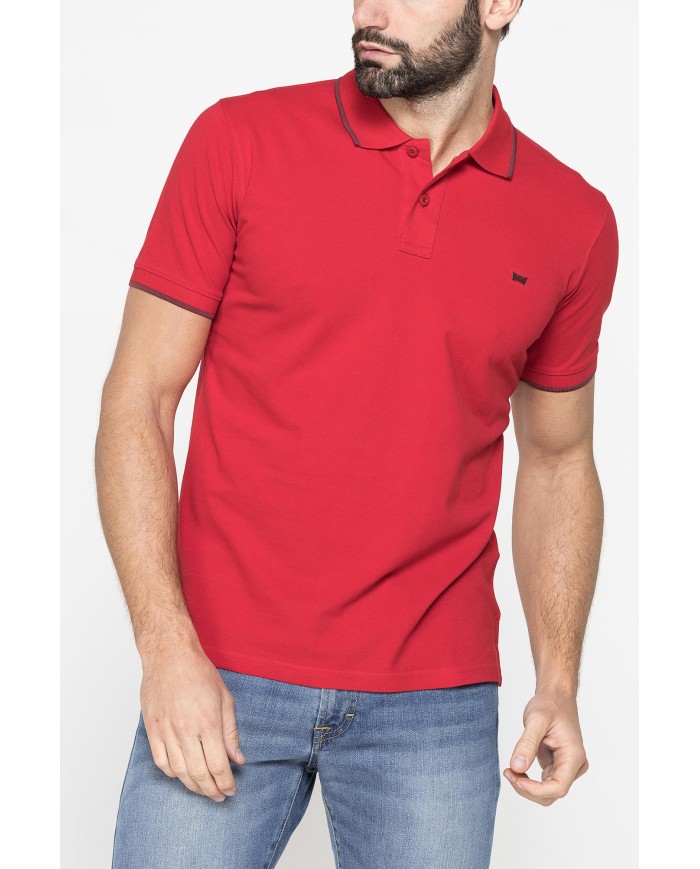 POLO A MANICA CORTA IN PIQUET DI COTONE