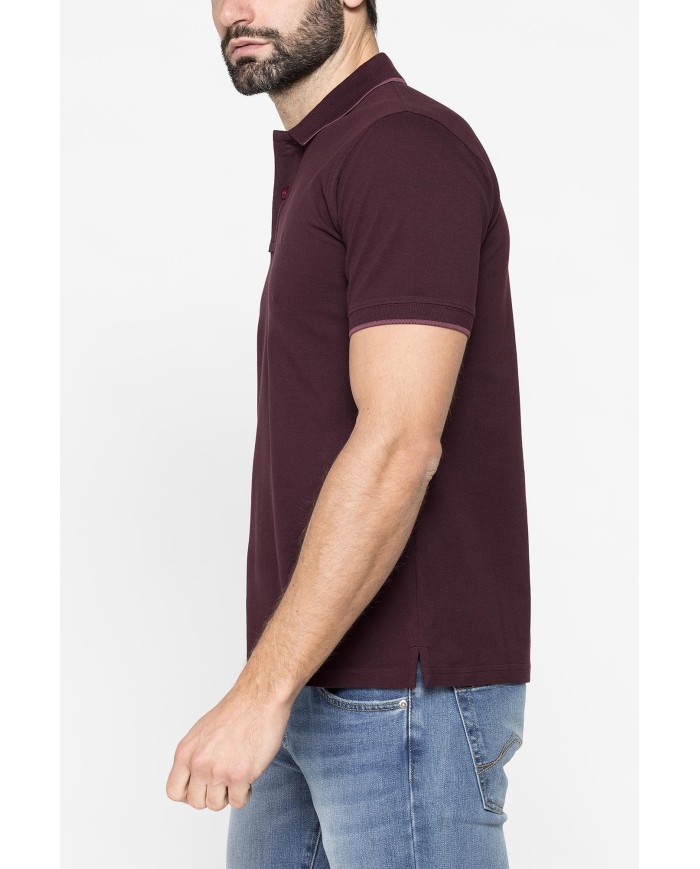 POLO A MANICA CORTA IN PIQUET DI COTONE