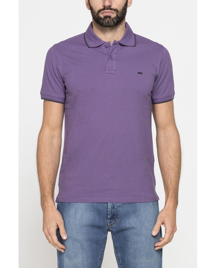 POLO A MANICA CORTA IN PIQUET DI COTONE